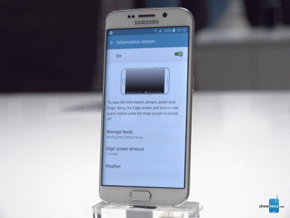 来看看Galaxy S6 Edge的曲面屏能做什么