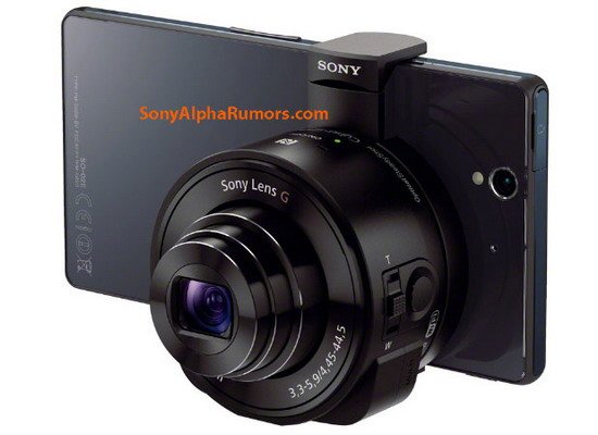 索尼即将推出QX10/100无线镜头 兼容手机及平板