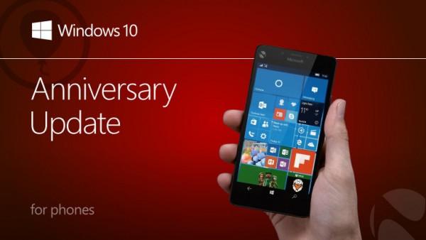 终于来了!Win10 Mobile周年更新向用户推送
