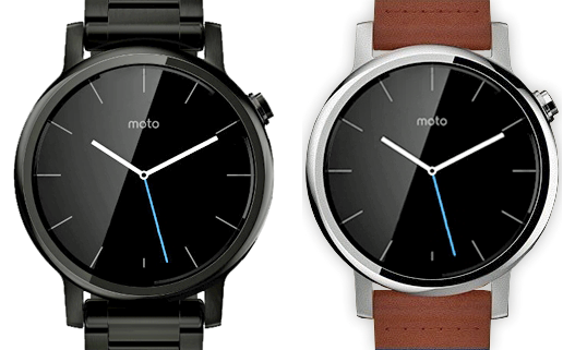 新一代Moto 360再曝光 至少有两种颜色