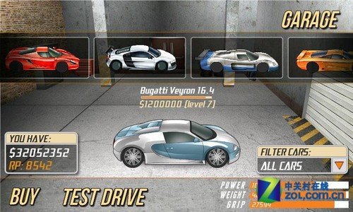 2D引擎+联网对战 安卓游戏短程高速赛车