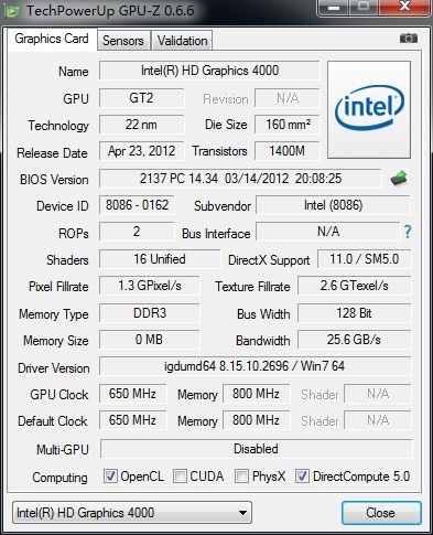 配备Intel最强核显 Core i3-3225测试