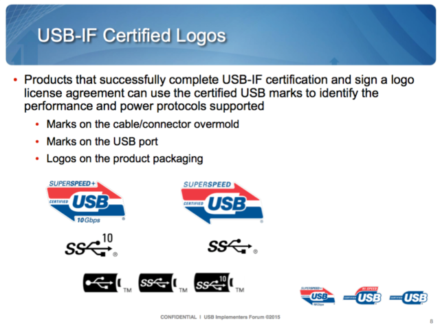 USB-IF介绍不同USB接口标准的区别