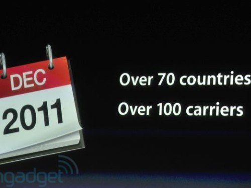 iPhone4S上市时间公布 中国区售价未知