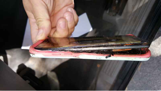 Note 7又着火了 这次居然是召回之后的新产品