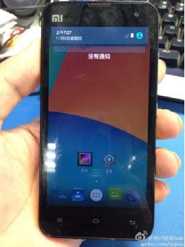 小米2运行原生Android 5.0截图曝光