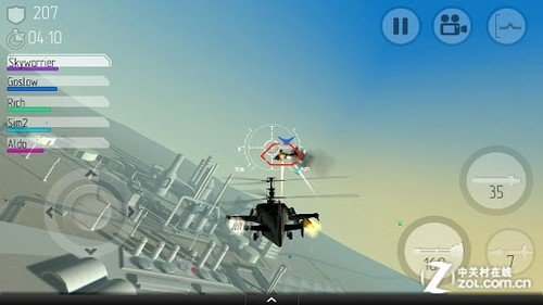 3D飞行射击 安卓平台游戏直升机空战