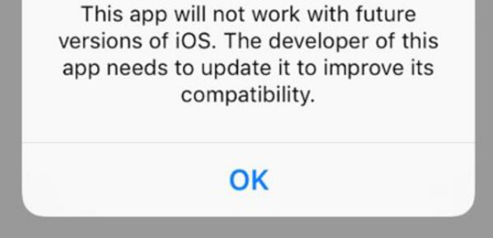 iOS里好多旧应用不能用了 你常用的中招没？