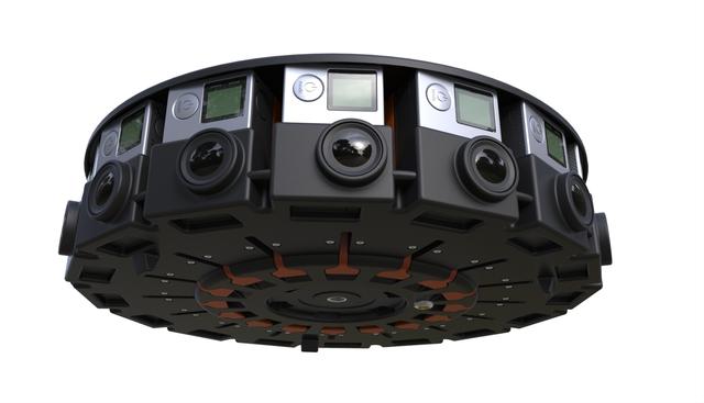 谷歌联合GoPro发布360度相机阵列 可拍VR视