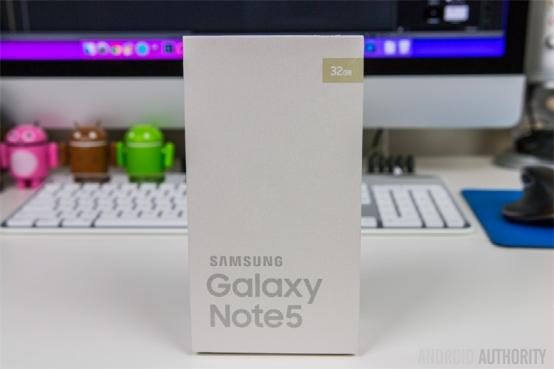 三星Galaxy Note 5开箱视频及第一印象