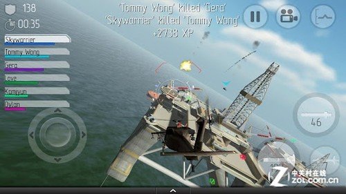 3d飞行射击 安卓平台游戏直升机空战