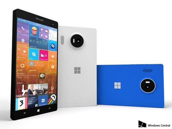 微软Lumia 950系列将推双卡版 虚拟键设计