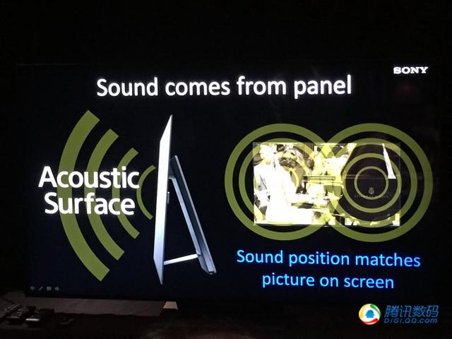 索尼首款OLED电视,声音竟然从屏幕发出来!