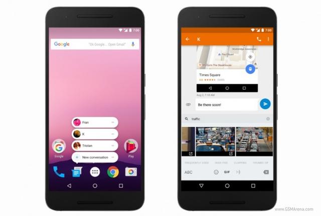 谷歌正式推送Android 7.1.1 儿子还是亲生的好