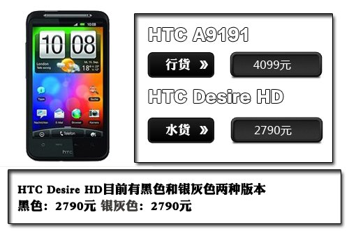 htc手机销售排行_一周手机销量排行 HTC Desire在此夺魁