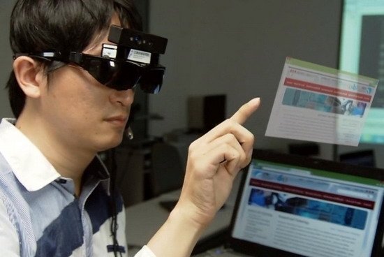 浮动虚拟显示技术面世 可支持PC手机等设备