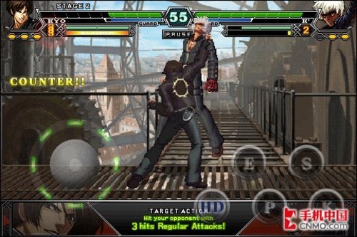 经典动作类游戏 KOF拳皇iOS中文版发布