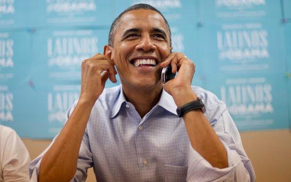 美国总统大选奥巴马阵营推出投票手机应用