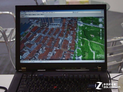 3D实景成方向 高德地图参加郑州电子展