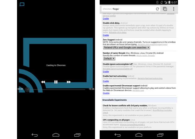 安卓版Chrome升级 Chromecast可播放网页视频