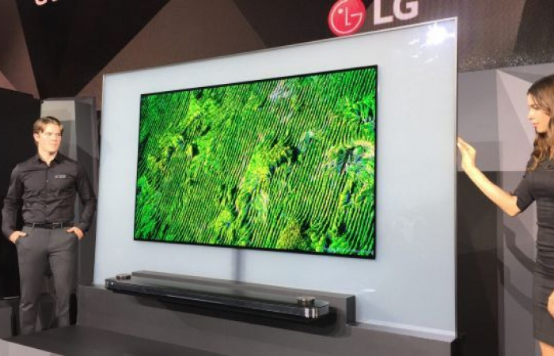 LG OLED电视发布：真是薄如纸 不过要买5万多