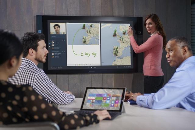 微软Surface Hub会议系统将延迟至明年出货