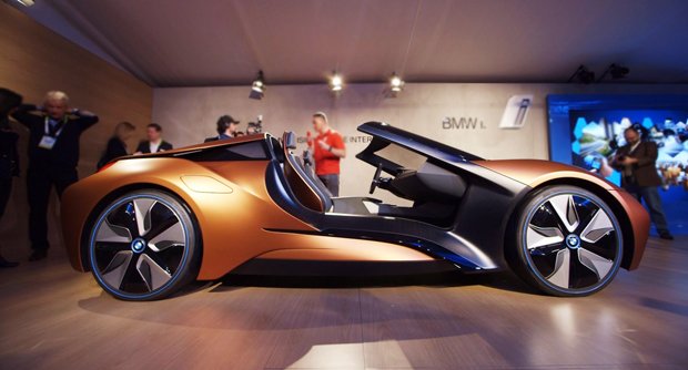 宝马i8敞篷版概念车让你惊呆