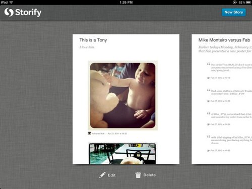 iPad(yng)Storify ϢYxcl(f)