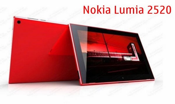 传诺基亚平板名为Lumia 2520 10月22日发布