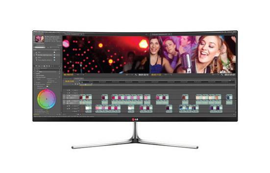 LG 34寸曲面4K显示器试用 灰色显示有小瑕疵