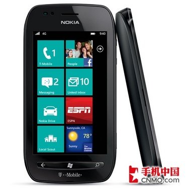 超值WP7 诺基亚Lumia 710下月美国上市