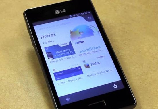 LG首款Firefox OS手机亮相 仅360元人民币