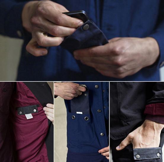 这些高科技服装们很诡异：内裤里放手机