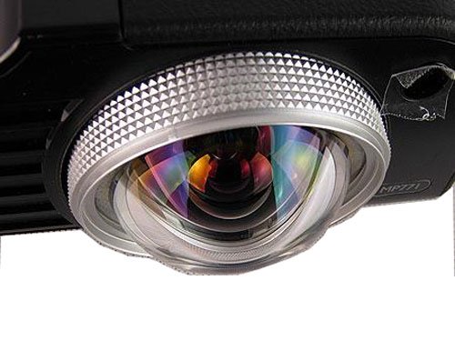 鱼眼镜头PK反射镜 短焦投影机动态浏览