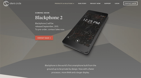 BlackPhone 2开启预购 继续主打安全性