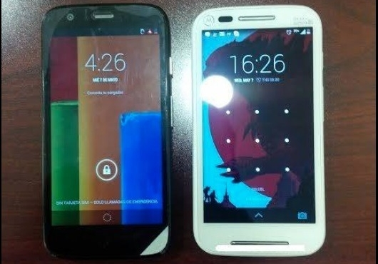 Moto E与G对比谍照曝光 售价或不足千元