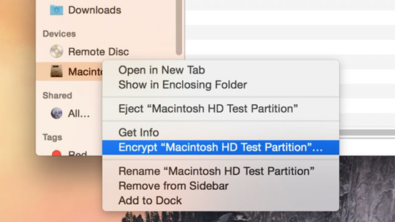 简单五步 教你如何使用Mac分区加密功能