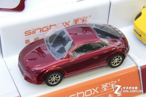 跑车造型设计 花脸客O-TT音响售价99元