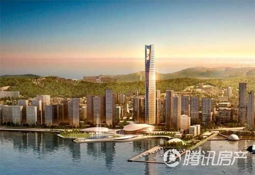 东北最高建筑大连绿地中心2012年开盘