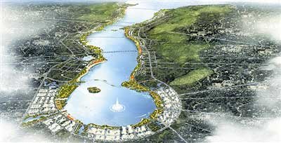 普湾新区50亿打造滨海景观带