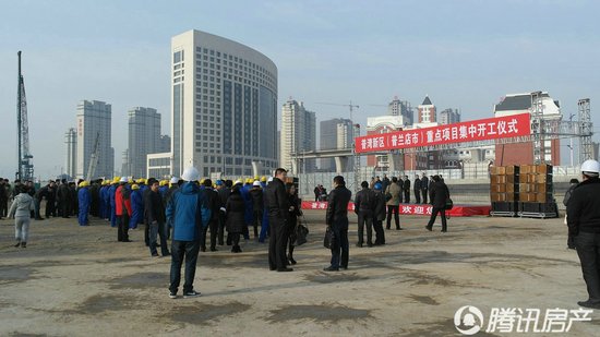 普湾新区重点项目集中开工仪式圆满举行