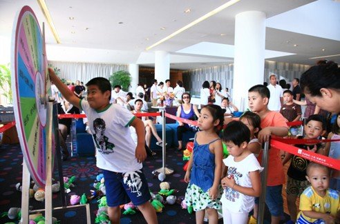 华润海中国 幸运大转盘活动趣味展开