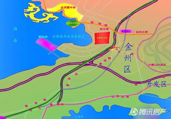 大连市甘井子区地图