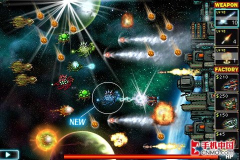 iphone射击战队篮球防御战starshipdefense战斗星河萌卡界面开服图片