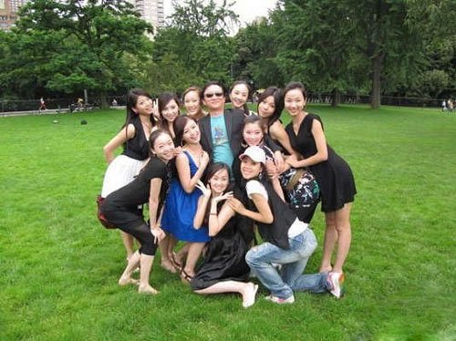 艺校美女帅哥毕业照