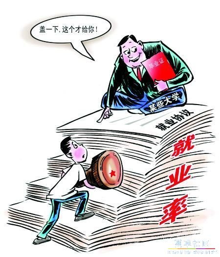 高校的被尴尬了谁 被就业我的工作谁做主?