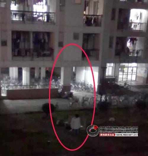 网贴称男生为求分手女友谅解下跪昏倒(图)