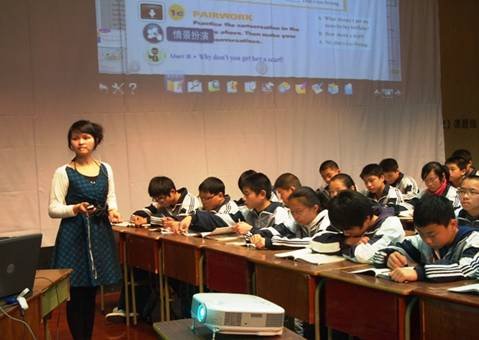 初中英语网络教材教学观摩会在浙江举行