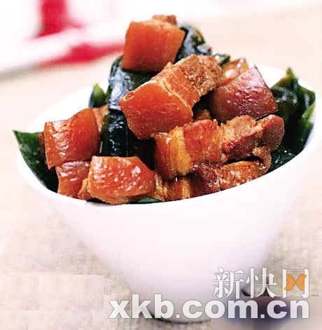 弥补用脑过度功能退化 高考生可吃海带红烧肉