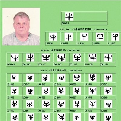 老外创古汉字网站引热议 花20年集汉字字源 英